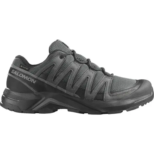Salomon X-ADVENTURE RECON GTX Pánská turistická obuv, tmavě šedá, velikost 45 1/3