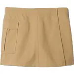 GAP UTILITY WRAP Dívčí kraťasová sukně, béžová, velikost