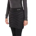 KILPI TANY Dámská zateplená sukně, černá, velikost