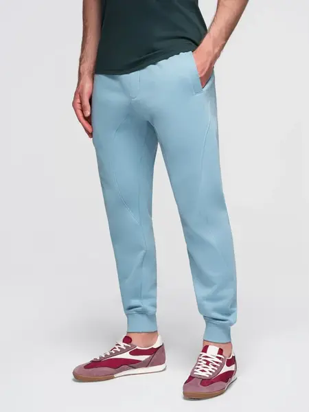 Ombre Men's jogger sweatpants - blue