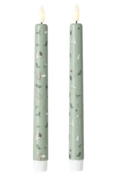 Sada LED svíček Boltze Falko 22 cm 2-pack