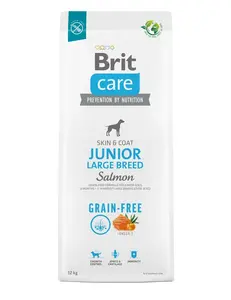 Brit Care Grain-free Junior Large Breed Salmon & Potato 12 kg