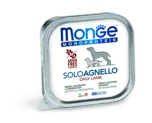 Monge Dog Monoprotein paté - jehněčí 150 g