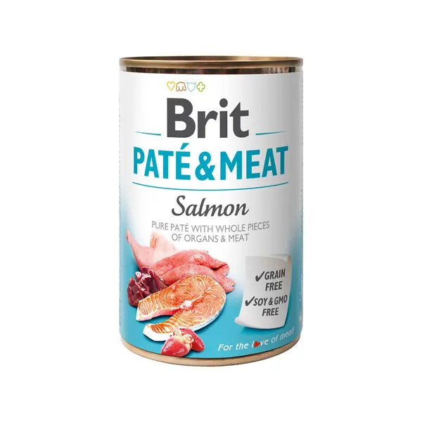 Brit Paté & Meat Salmon 6 x 400 g