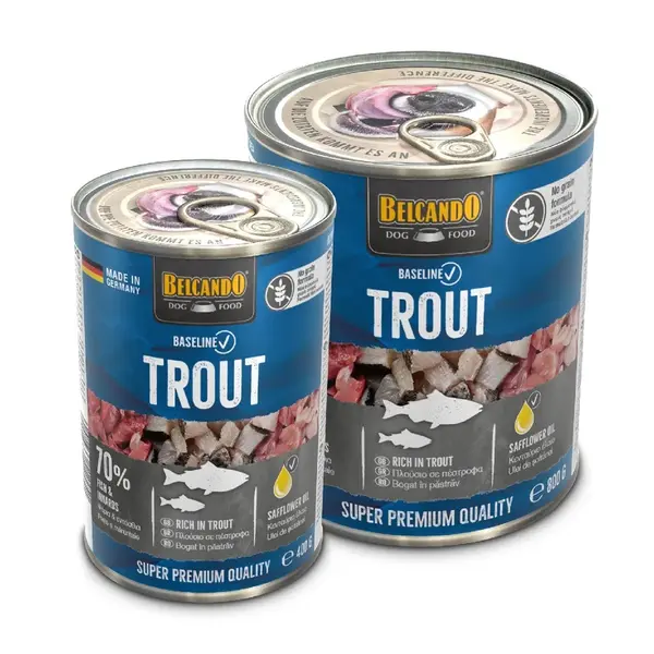 Belcando Baseline konzerva so pstruhom 6 x 400 g
