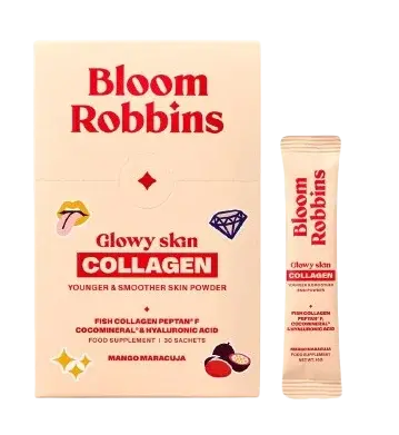 BLOOM ROBBINS Kolagénový nápoj pre žiarivú pleť s vitamínom c 30 x 10 g