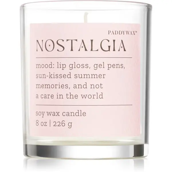 Paddywax Mood Nostalgia Pepper & Plum vonná svíčka 226 g