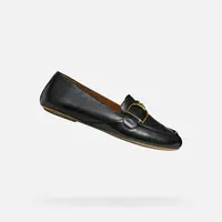 Black women's moccasins Geox Palmaria - Women's