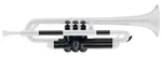 pTrumpet Bb White