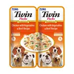 Inaba Dog Twin Packs želé krmivo pre psov - kuracie so zeleninou a hovädzím 2 x 40 g dátum spotreby: 08.04.2026