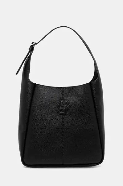 Kabelka BOSS Anett Big Hobo černá barva, 50552158