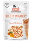 Brit Care Cat Fillets in Gravy - Chicken 6 x 85 g