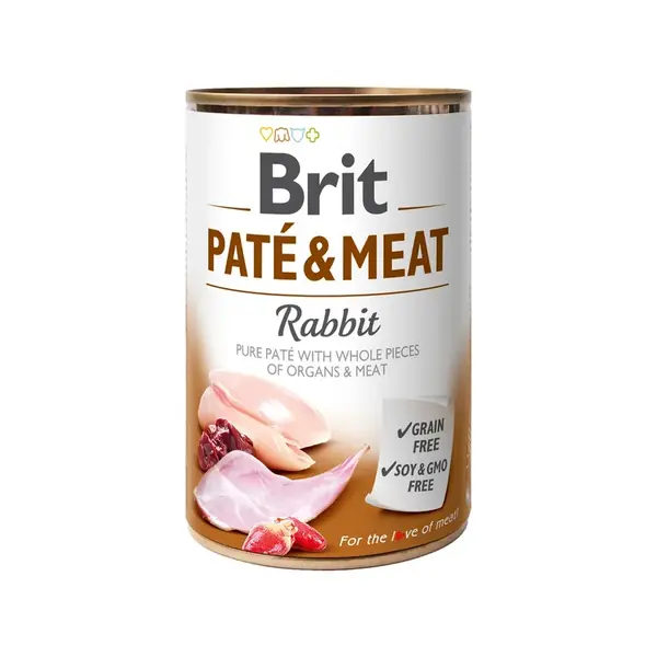 Brit Paté & Meat Rabbit 400 g