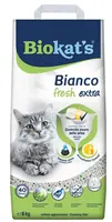 Biokat's Bianco Fresh Extra stelivo pro kočky s aktivním uhlím 8 kg