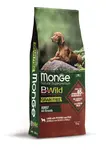 Monge BWild Grain Free All Breeds Adult suché krmivo pre psov - jahňacie, zemiaky, hrášok 12 kg