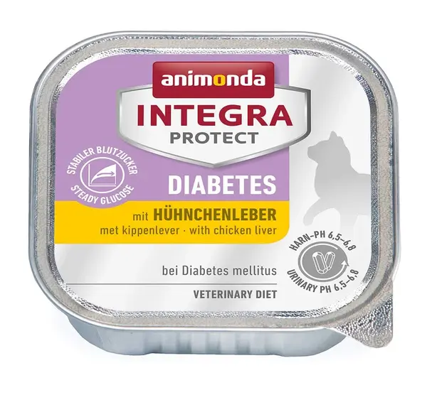 Animonda Cat Integra Protect Diabetes vaničky, kuřecí ledvina 100 g (86693)