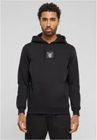 Men's Skelett Patch Hoody - black