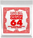 Ernie Ball 1176 Nickel Wound Single .064