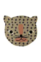 Vlnený koberec OYOY Leopard 94 x 84 cm
