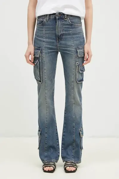Rifle Fiorucci Multipocket Flared Jeans