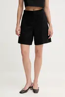 Šortky s prímesou ľanu Calvin Klein Jeans