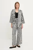 Bunda a nohavice Answear.LAB čierna farba