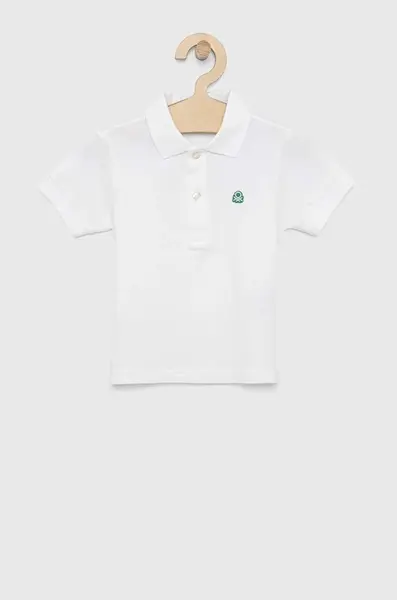 Detská bavlenná polokošeľa United Colors of Benetton