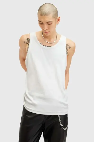 Bavlnený top AllSaints EDWARDS VEST
