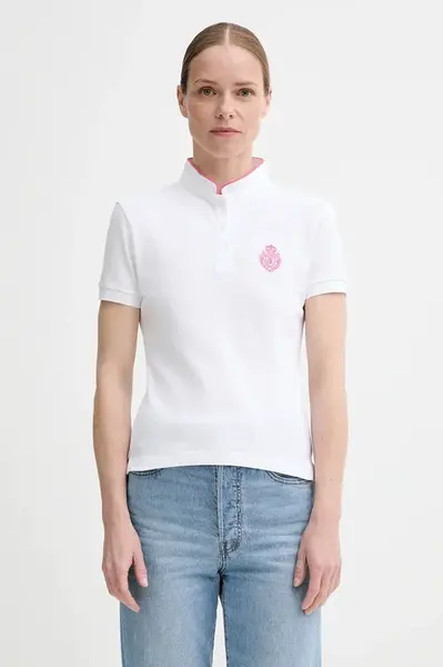 Bavlnené polo tričko The Kooples