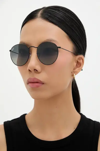 Ray-Ban - Okuliare ROUND METAL