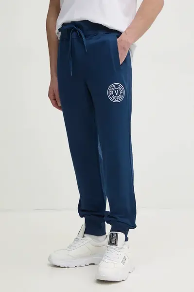 Bavlnené tepláky Versace Jeans Couture