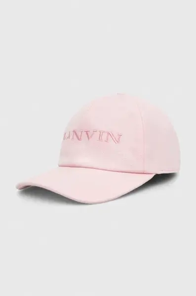 Lanvin Bavlnená šiltovka Lanvin