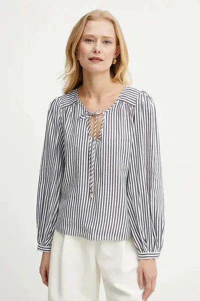 Blúzka s prímesou ľanu Marella ADDA