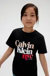 Detské bavlnené tričko Calvin Klein Jeans