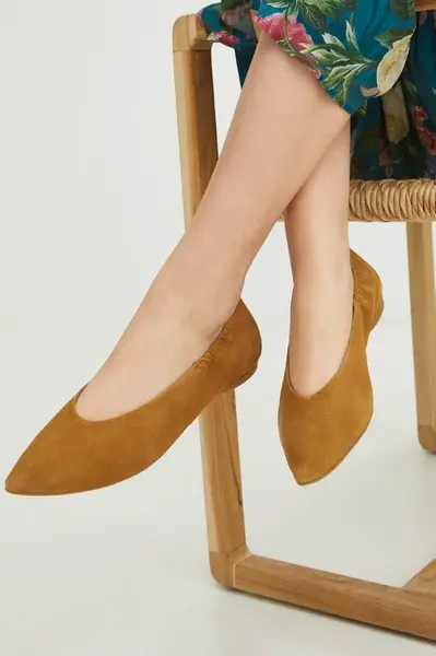 Semišové baleríny Medicine