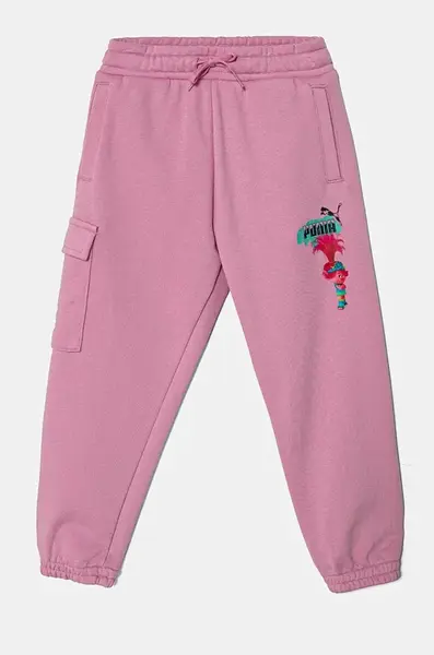 Detské tepláky Puma X TROLLS Cargo Pants TR