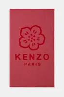 Veľký bavlnený uterák Kenzo KHANKO Cerise 90 x 160 cm