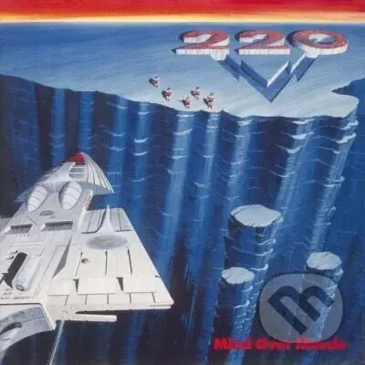 Two Hundred Twenty Volt:  Mind Over Muscle (blue, white & black marbled) LP