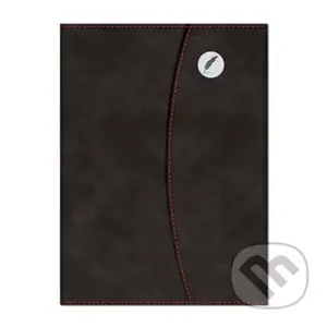 Notes Magnetic (čierny) (linajkovaný, magnetické zatváranie)