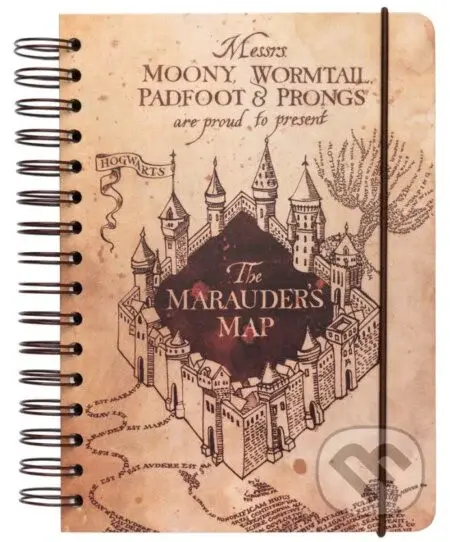 Poznámkový blok Harry Potter: Pobertov plán