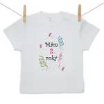 Boodyy Tričko s krátkym rukávom Mám 2 roky Dievča 104 (3-4 roky)