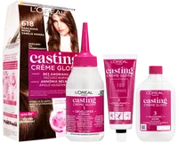 L'Oréal Paris Casting Crème Gloss semipermanentná farba na vlasy 618 vanilková mocca