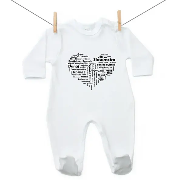 Boodyy Overal Slovensko 68 (3-6 mesiacov)