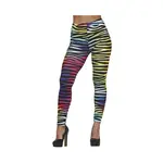Guirca Elastické nohavice farebné s tigrimi pruhmi L