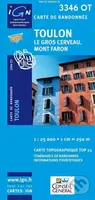 IGN 3346 OT Toulon 1:25 000