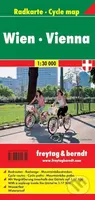 Vídeň 1:30 000 cyklomapa