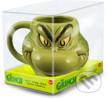 3D hrnček Grinch (400 ml)