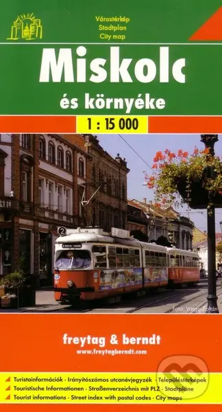 Miskolc 1:15 000 (Mapa mesta)