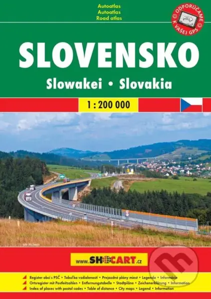 Slovensko 1:200 000 / autoatlas...