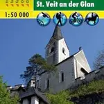 WK 231 Mittelkärnten, Gurktaler Alpen, Friesach, Feldkirchen, St. Veit an der Glan, Wanderkarte 1:50.000/mapa